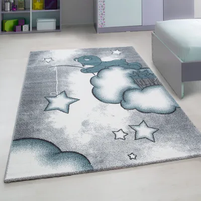 Immagine prodotto di Tappeto KIDS BLU 80 X 150 cm rettangolo