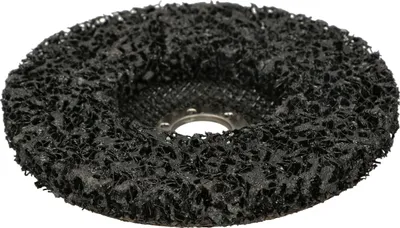 Produktbild von KOTARBAU® Grobreinigungsscheibe CSD für Winkelschleifer ⌀ 125 mm CBS Nylongewebescheibe Reinigungsscheibe Reinigungsvlies