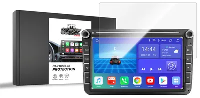 Produktbild von Keramische Autodisplayfolie für Android Radio, Grizz Protector