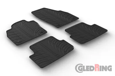 Image de Tapis de voiture en caoutchouc VW Polo 2017-