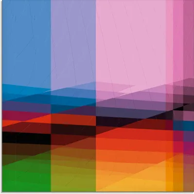 Produktbild von ARTland Glasbild Muster 2016 010 Größe: 40x40 cm