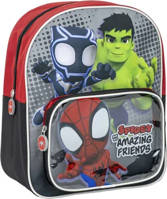 Obrázok produktu pre Školský batoh Spidey červený 25 x 3 x 12 cm