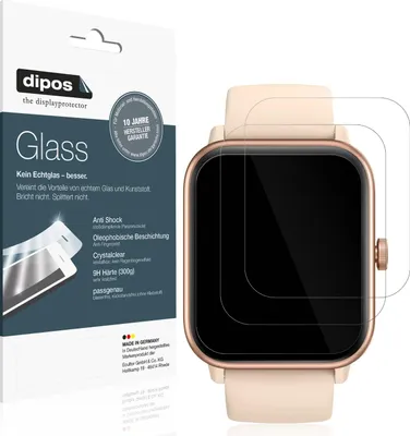 Produktbild von 2x Schutzfolie für Noise Colorfit Pro 4 Max - Anti-Shock 9H Folie dipos Glass Kunststoffglas