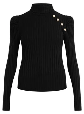 Produktbild von VANJA damen bluse - schwarz, XS