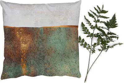 Produktbild von MuchoWow® Zierkissen Sofakissen Wohnzimmer Dekokissen 50x50 cm Abstrakt - Luxus - Gold - Komfort - Sofakissen