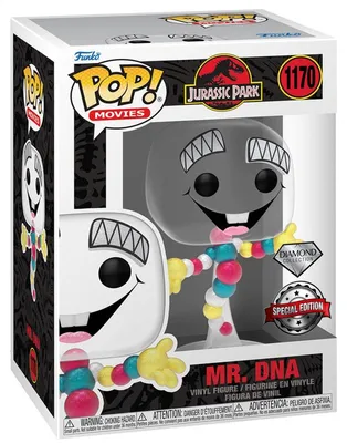 Immagine prodotto di Funko Pop! - Jurassic Park Ekskluzywna Figurka Mr. DNA - Winylowa Kolekcjonerska Figurina