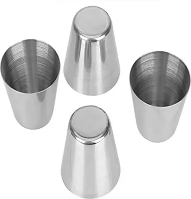Image de Go Go Gadget – Verres à schnaps – Acier inoxydable – 30 ml – 1 set de 4 pièces