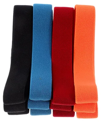 Produktbild von Elastische Nylon-Befestigungsbänder für Lunchboxen, 12 Stück, dehnbar und strapazierfähig, vielseitig einsetzbar für Schule, Büro, Reisen und Camping