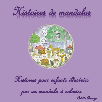 Produktbild von Buch: Malbuch für Kinder mit Mandalas und illustrierten Geschichten