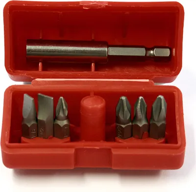 Produktbild von PROREGAL Bit-Set 7 Stück + Bithalter