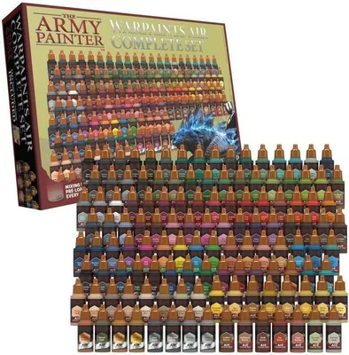 Produktbild von The Army Painter TAPAW8003, Schwarz, Blau, Bronze, Braun, Kupfer, Gold, Grün, Grau, Orange, Pink, Violett, Rot, Silber,..., Acrylfarbe, Flüssigkeit, 18 ml, 126 Stück(e)