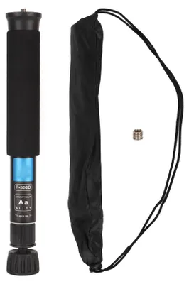 Immagine prodotto di monopiede per fotocamera a 8 sezioni Stabile per la fotografia, leggero e portatile, con borsa per il trasporto da 1/4 a 3/8 di vite