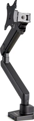 Immagine prodotto di StarTech.com ARMSLIM2USB3 supporto da tavolo per Tv a schermo piatto 86,4 cm (34") Nero Scrivania