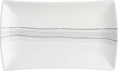 Produktbild von 6er-set rechteckiger dessertteller "linges" 25,5 x 15,5cm - SG Secret de Gourmet
