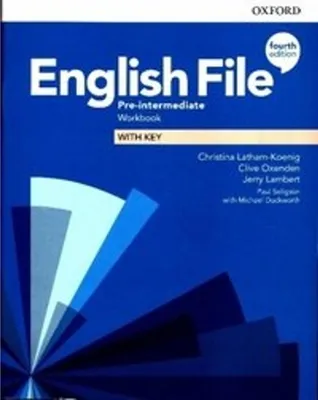 Produktbild von English File: Pre-Intermediate. Workbook with Key