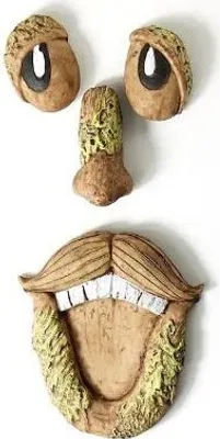 Obrázok produktu pre Vonkajšie a záhradné dekorácie, Starý usmievavý muž - SCULPTURE Sculpture A
