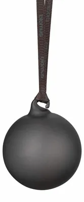 Obrázok produktu pre Blomus JUHLA, Vianočné ozdoba v tvare gule, Sklo, Polyester, Šedá, 7 cm, 80 mm, 4 kusov