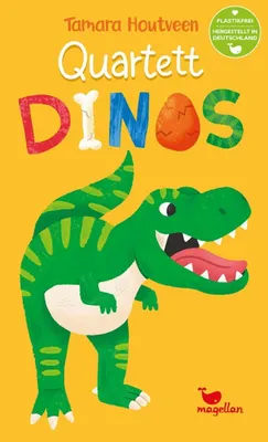 Produktbild von Magellan Quartett Kartenspiel Dinosaurier für Kinder ab 5 Jahren