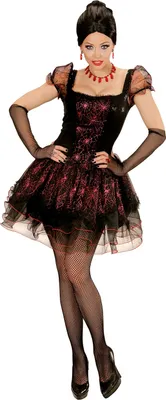 Productafbeelding van Kleid Vampiressa, Halloween kostuum, maat: M