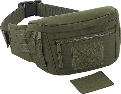 Produktbild von BagBase Molle Utility Bauchtasche PC3602 (Einheitsgröße) (Militärgrün)