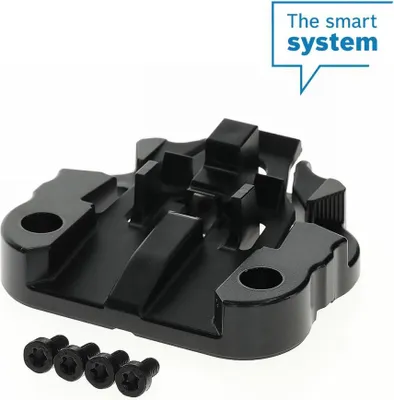 Image de Kit de plaques de fixation Bosch pour batterie PowerTube 540/600, compatible avec les supports pivot, pour une fixation sûre de la batterie.