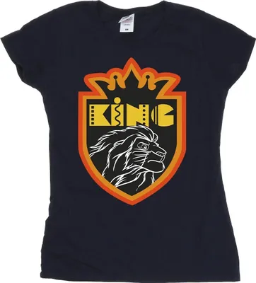 Produktbild von Disney - "The Lion King" T-Shirt für Damen BI25263 (S) (Marineblau)