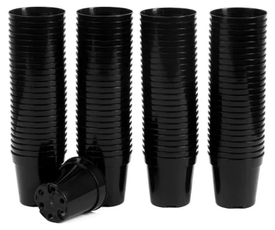 Produktbild von Mini-Anzuchttöpfe, kleine Blumentöpfe, Pflanzentöpfe Anzucht ø 5,5 cm, 100 Stück, rund