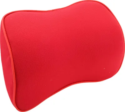 Produktbild von 1 Stück Universal Auto Nackenkissen - Auto Kopfstützenkissen für Nacken Rücken Atmungsaktiv - Memory Foam Rot