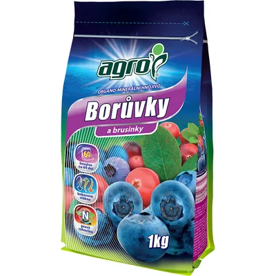 Obrázek produktu pro Hnojivo AGRO organo-minerální na borůvky a brusinky 1kg