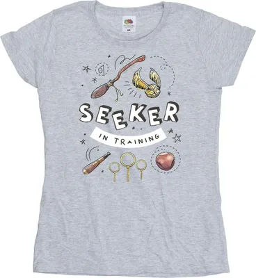 Produktbild von Harry Potter - "Seeker In Training" T-Shirt für Damen BI24161 (XXL) (Grau)