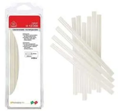 Zdjęcie produktu dla Przezroczysty klej topliwy, 12 x 200 mm