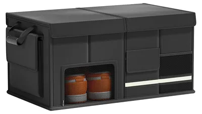 Produktbild von Kofferraum-Organizer, wasserdichtes Material, faltbares Design, schwarz