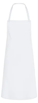 Image de Karlowsky - Tablier à bavette « Faro » LT3497 (taille unique) (blanc)