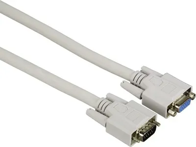 Produktbild von Hama VGA - Monitor Cable, 15-pin HDD Plug - 15-pin HDD Jack,1.8m,10 pcs. VGA-Kabel 1,8 m VGA (D-Sub) Schwarz