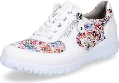 Produktbild von Waldläufer Damen Schnürschuh Havy weiß multi 6,5