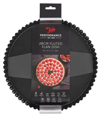 Produktbild von Tala Tarteform 28 cm - Antihaft Quicheform mit Hebeboden - Kohlenstoffstahl