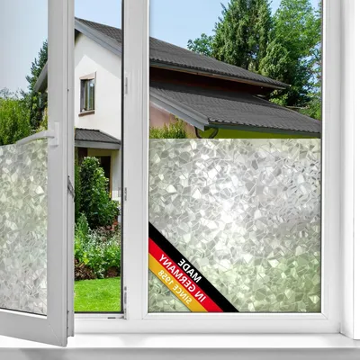 Zdjęcie produktu dla Folia Raamfolie – folia zapewniająca prywatność – zwiększona prywatność – przyleganie elektrostatyczne – 90x150 cm – półprzezroczysta