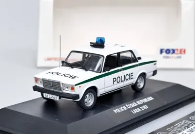 Obrázek produktu pro Lada 2107 Policie Česká Republika FOX18 1:43