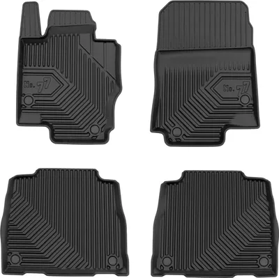 Image de Tapis de Sol de Voiture pour Mercedes-Benz GLS X167 2019-2025 TPE Noir 4Pcs