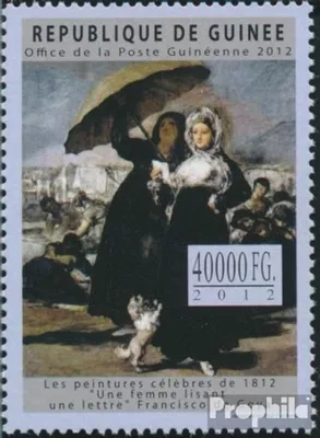 Produktbild von Briefmarken Guinea 2012 Mi 9499 (kompl. Ausgabe) postfrisch Gemälde 1812 (Francisco de Goya)