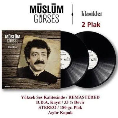 Produktbild von Klasikler - Müslüm Gürses (2 Plak) - Schallplatte