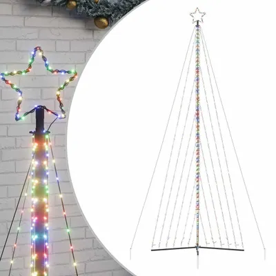Produktbild von vidaXL LED Weihnachtsbaum 789 LEDs Mehrfarbig 476 cm