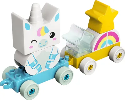 Obrázek produktu pro LEGO 10953 DUPLO Můj první jednorožec, hračka pro batolata, vláček pro kluky a holky od 1,5 roku, stavebnice