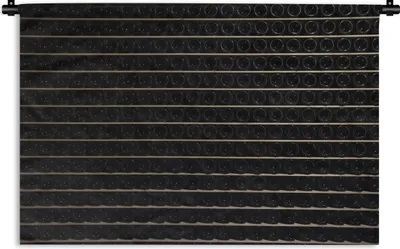 Produktbild von MuchoWow® Wandteppich Wandbehang Leere Weinflaschen in einem Regal in einem Weinkeller 120x80 cm Tapisserie Dekoration Wandtuch - Wanddekorationen - Wandtücher