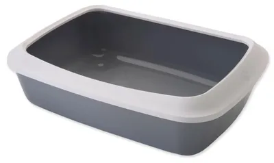 Zdjęcie produktu dla Kuweta Savic Iriz z rantem szara 50x37x14cm