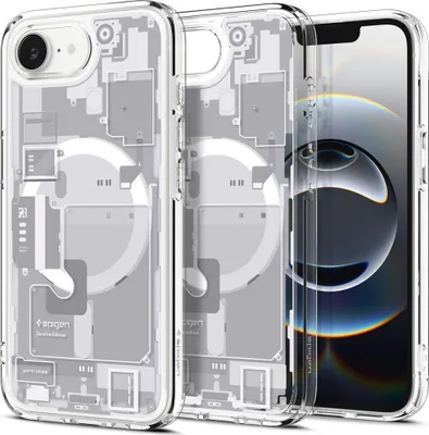 Immagine prodotto di Spigen Ultra Hybrid MagSafe Apple iPhone 16e Zero One Bianco