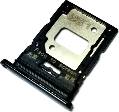 Produktbild von Xiaomi Mi 11 Lite (M2101K9AG), Simkartenhalter und micro-SD Speicherkartenfach, Original Ersatzteil, Schwarz