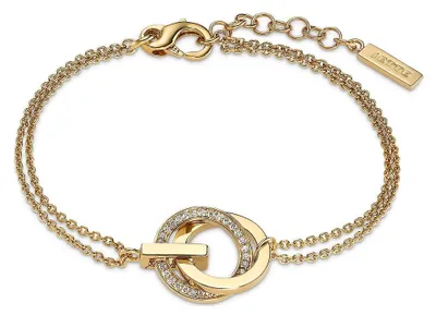 Produktbild von JETTE Swing Goldarmband 925 Sterling Silber