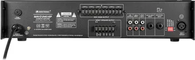 Obrázok produktu pre OMNITRONIC MAVZ-240.6P ELA-Mischverstärker (80709789)
