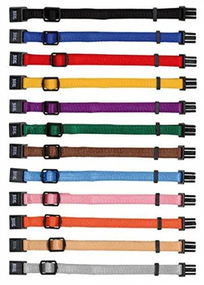 Produktbild von TRIXIE 15555, Hund, Standardkragen, Gemischte Farben, Einfarbig, M-L, 22 cm